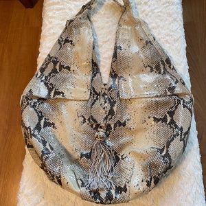 Alexis Hudson Genuine Snake Skin Bag